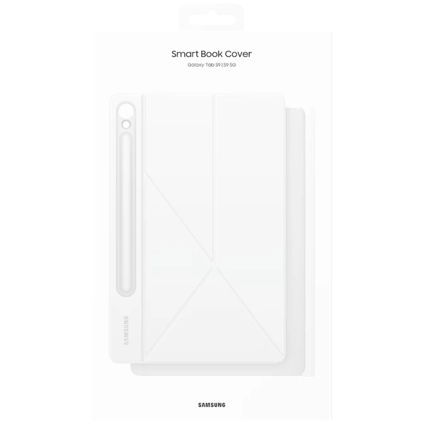 Чехол-книжка Samsung Smart Book Cover для Tab S9 White фото 7