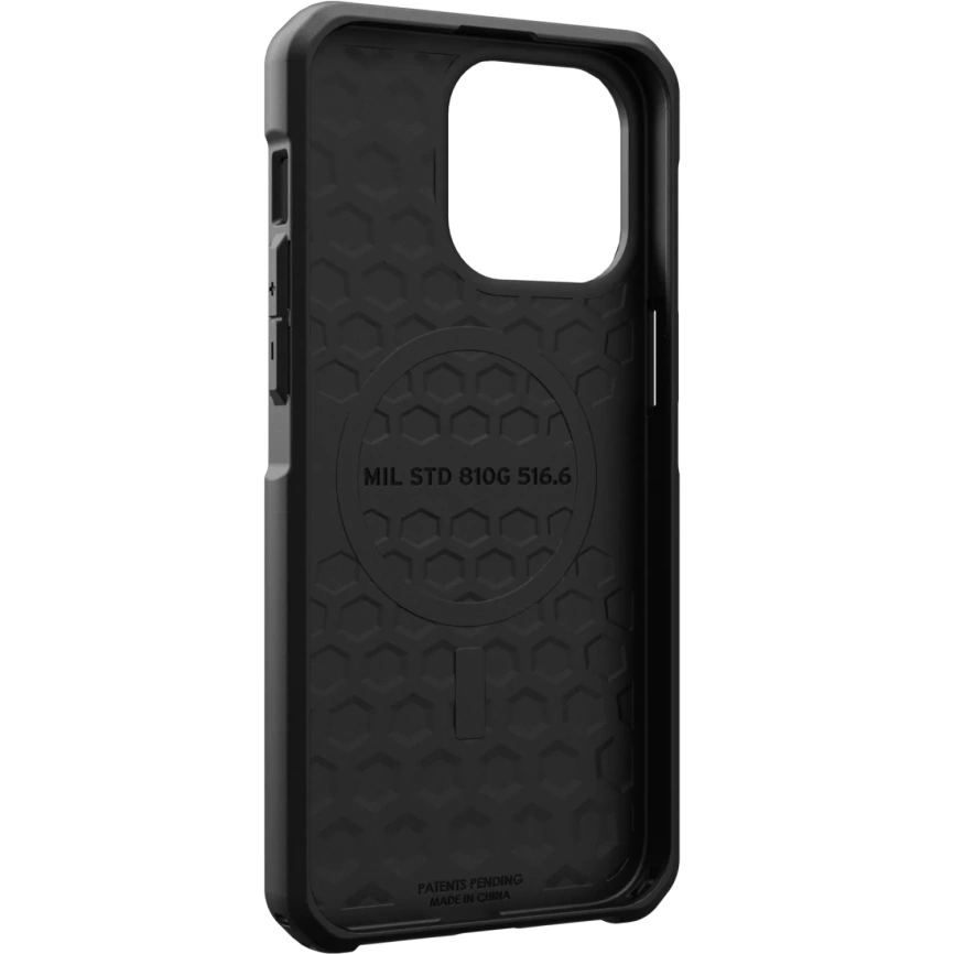 Чехол UAG с поддержкой MagSafe Metropolis LT для iPhone 15 Pro Max Kevlar Olive (114297113972) фото 5