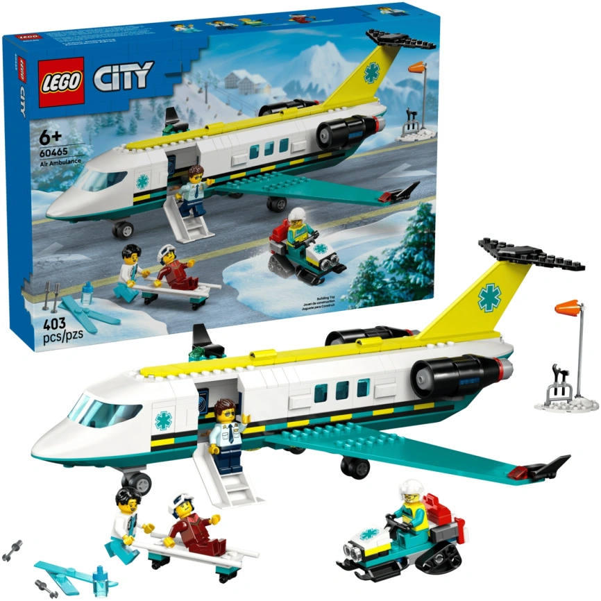 Конструктор LEGO City Emergency Air Ambulance фото 1