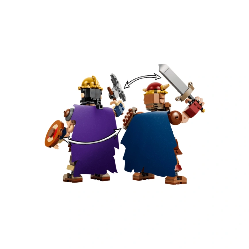 Конструктор LEGO One Piece Dorry vs. Brogy — Giants of Little Garden 75644 фото 4