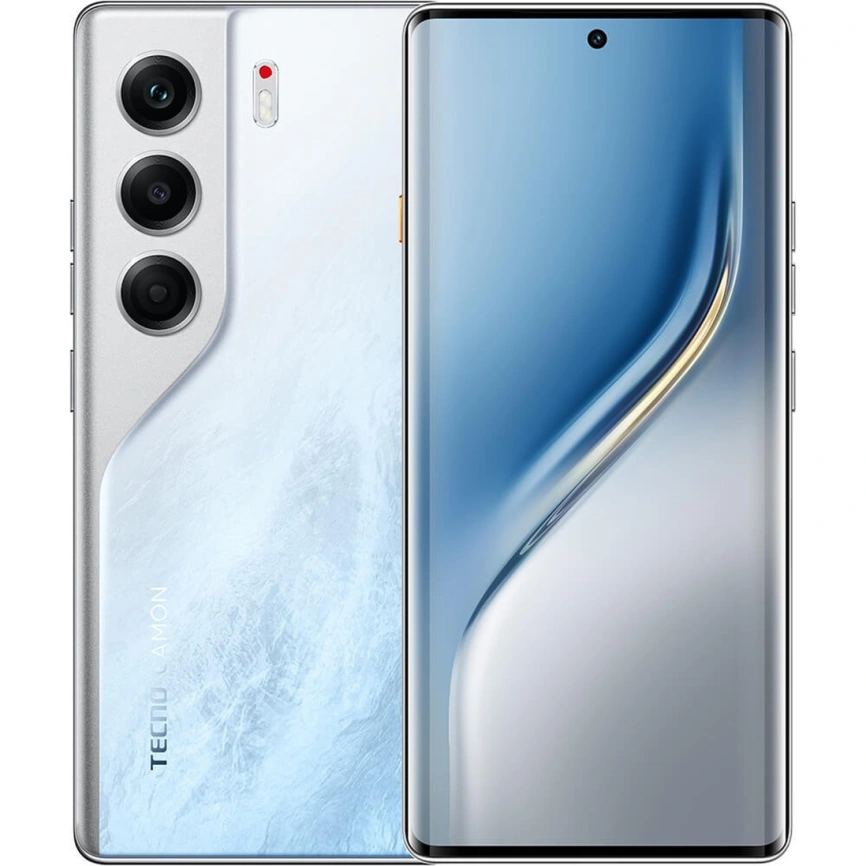 Смартфон Tecno Camon 40 Pro 8/256Gb Glacier White фото 1