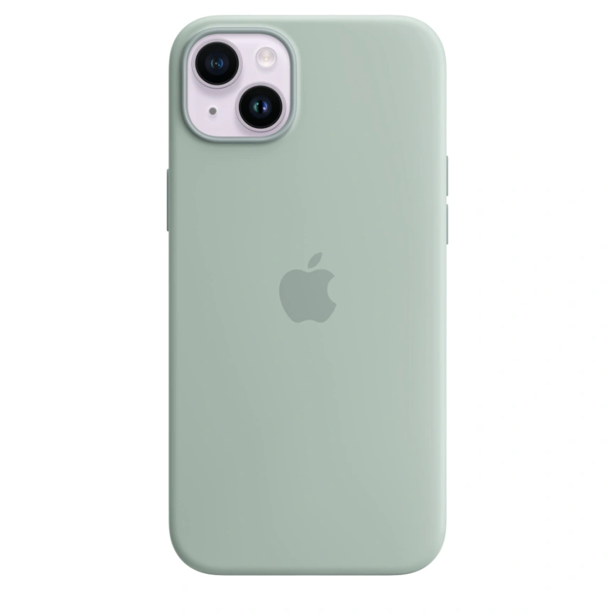 Силиконовый чехол Apple для iPhone 14 Plus Succulent фото 4
