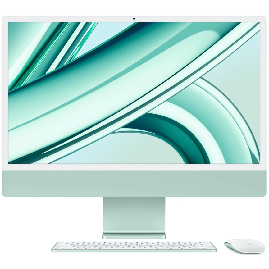 Моноблок Apple iMac (2023) 24 Retina 4.5K M3 8C CPU, 10C GPU/8GB/512Gb Green (MQRP3) фото 1
