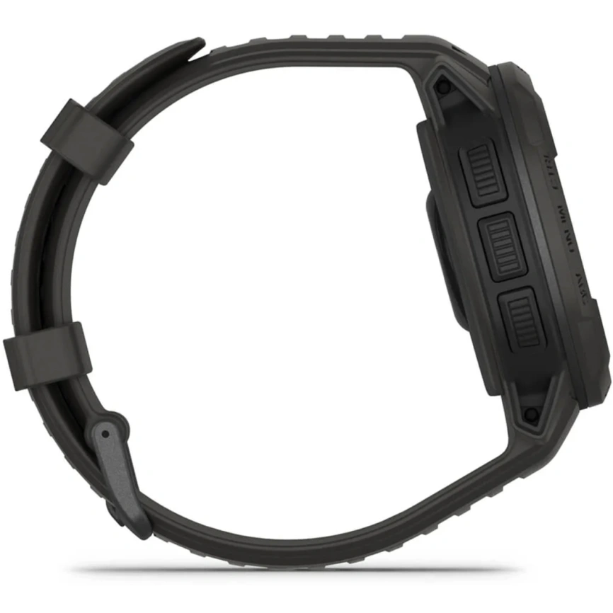 Смарт-часы Garmin Instinct Crossover Solar 45mm Black Band (010-02730-11) фото 5