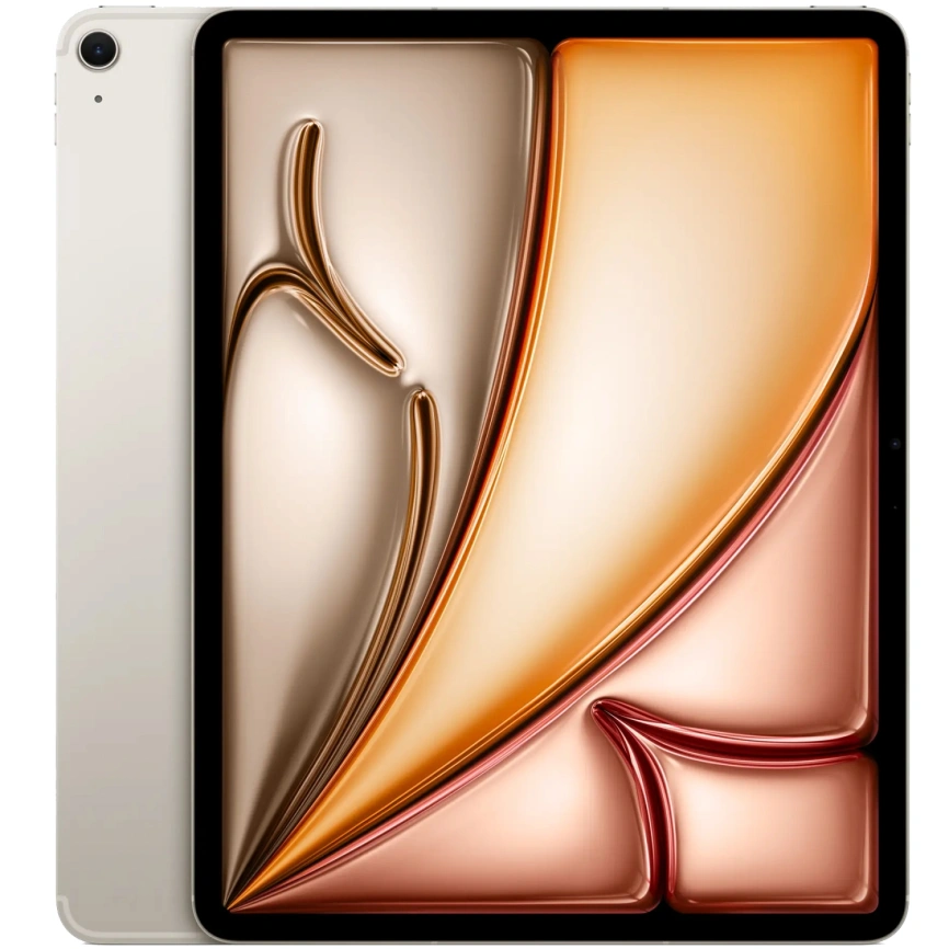 Планшет Apple iPad Air 13 (2025) Wi-Fi + Cellular 256Gb Starlight фото 1