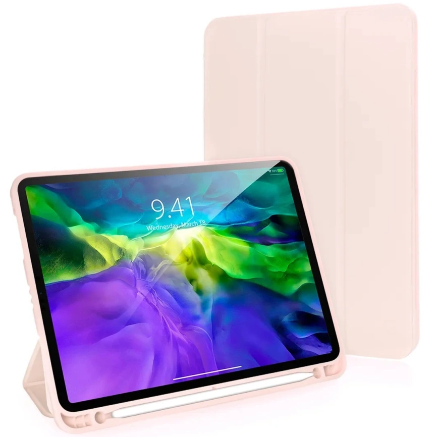 Чехол Gurdini Milano Series для iPad 11 A16 (2025) Pink Sand фото 1