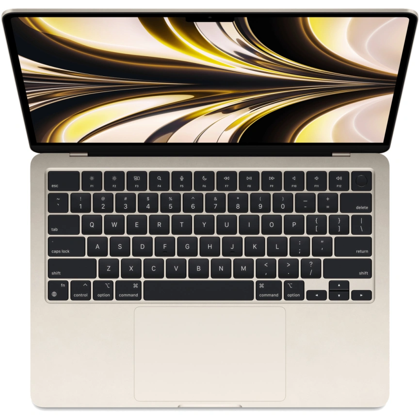 Ноутбук Apple MacBook Air (2022) 13 M2 8C CPU, 8C GPU/8Gb/256Gb SSD (MLY13) Starlight фото 2