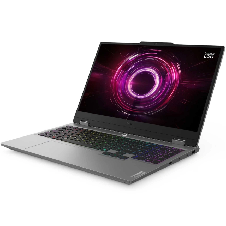 Ноутбук Lenovo LOQ 15AHP10 15.6 IPS/R5-220/16GB/512GB SSD (83JG003DPB) Luna Grey фото 2
