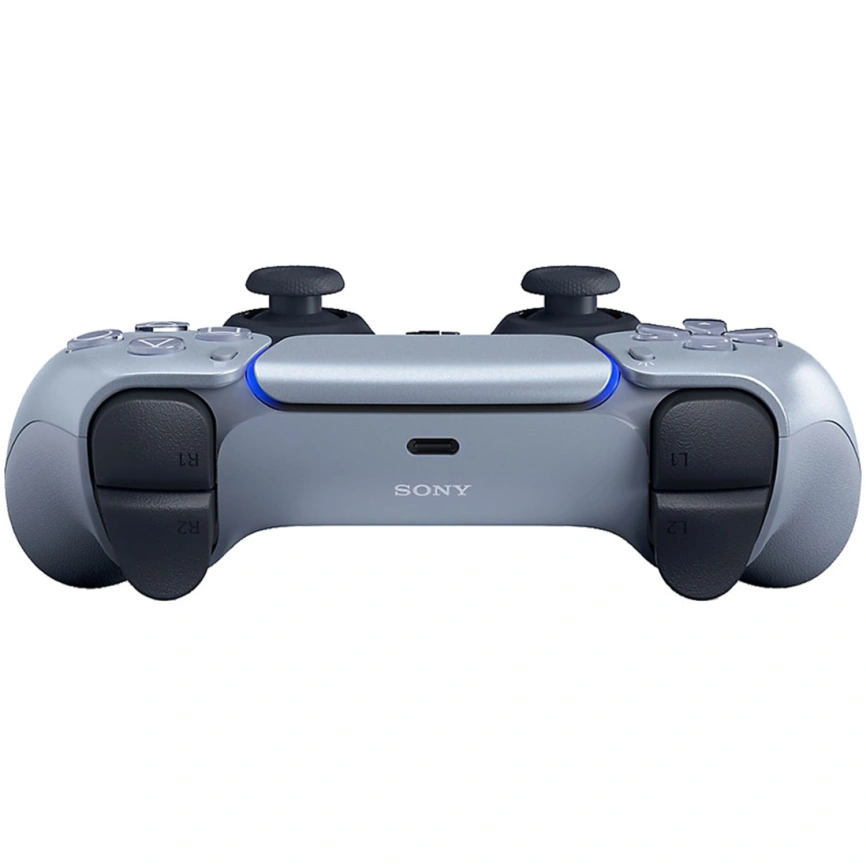 Джойстик беспроводной Sony DualSense для PS5 Sterling Silver фото 3