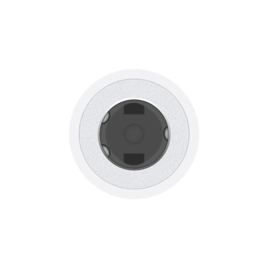 Переходник Apple Lightning to 3,5mm Headphone Jack MMX62ZM/A White фото 3