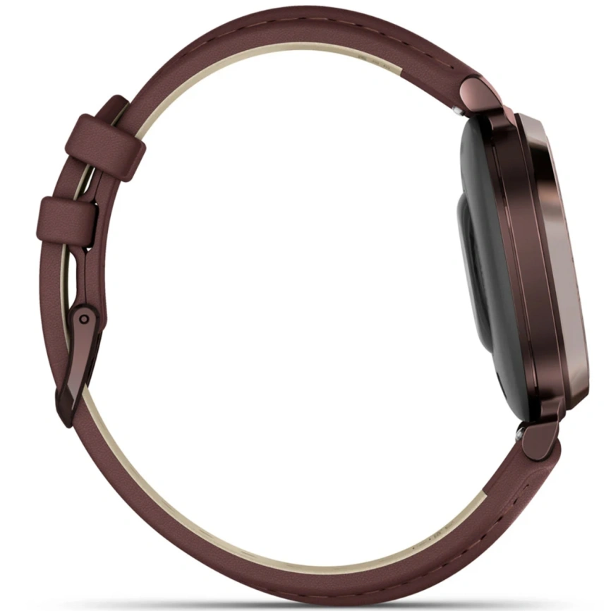 Смарт-часы Garmin Lily 2 Classic (010-02839-03) Dark Bronze Mulberry Leather Band фото 6