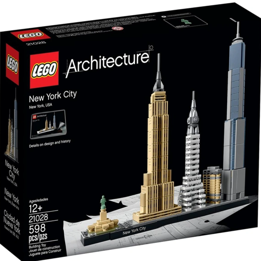 Конструктор LEGO Architecture New York 21028 фото 4